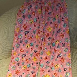 DREAM BIG FLOWER SLEEP PANT SIZE 10/12